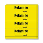 Shamrock Labels Anesthesia Drug Labels with Date / Time / Initial SA-201-PK - - MDL-SHMSA201PK