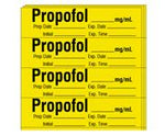 Shamrock Labels Anesthesia Drug Labels with Date / Time / Initial SA-205-EXP-PK - 250.0 Each - MDL-SHMSA205EXPPK