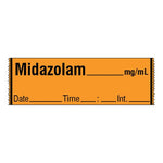 Shamrock Labels Anesthesia Drug Labels with Date / Time / Initial SA-212-DTI - - MDL-SHMSA212DTI