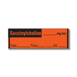 Shamrock Labels Anesthesia Drug Labels with Date / Time / Initial SA-226-DTI-PRE - 33.0 Each - MDL-SHMSA226DTIPR