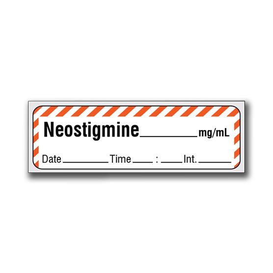 Shamrock Labels Anesthesia Drug Labels with Date / Time / Initial SA-231-DTI-PRE - 33.0 Each - MDL-SHMSA231DTIPR