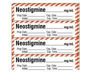 Shamrock Labels Anesthesia Drug Labels with Date / Time / Initial SA-231-EXP-PK - 250.0 Each - MDL-SHMSA231EXPPK