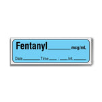 Shamrock Labels Anesthesia Drug Labels with Date / Time / Initial SA-2413-DTI-PRE - 33.0 Each - MDL-SHMSA2413DTPR