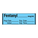 Shamrock Labels Anesthesia Drug Labels with Date / Time / Initial SA-2413-EXP - - MDL-SHMSA2413EXP