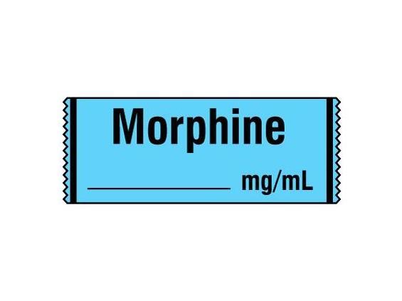 Shamrock Labels Anesthesia Drug Labels with Date / Time / Initial SA-243 - - MDL-SHMSA243