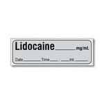 Shamrock Labels Anesthesia Drug Labels with Date / Time / Initial SA-300-DTI-PRE - 33.0 Each - MDL-SHMSA300DTIPR