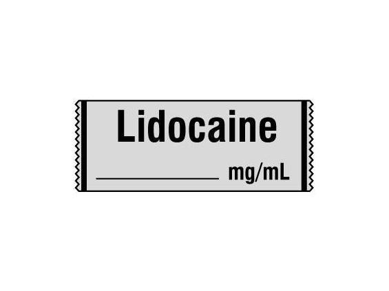 Shamrock Labels Anesthesia Drug Labels with Date / Time / Initial SA-300 - 1.0 Each - MDL-SHMSA300