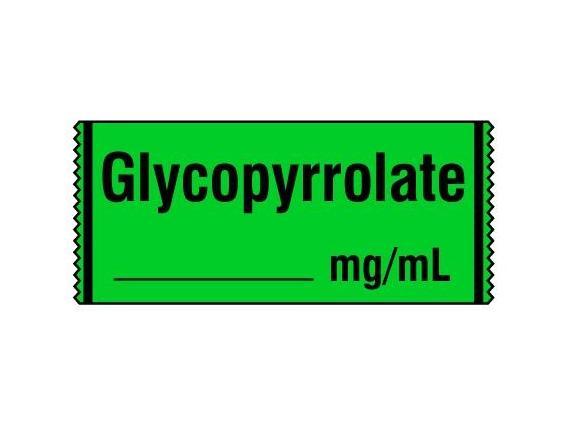 Shamrock Labels Anesthesia Drug Labels with Date / Time / Initial SA-311 - 1.0 Roll - MDL-SHMSA311