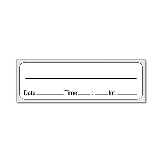 Shamrock Labels Anesthesia Drug Labels with Date / Time / Initial SA-3216-DTI-PRE - 33.0 Each - MDL-SHMSA3216DTPR