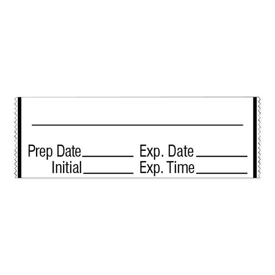 Shamrock Labels Anesthesia Drug Labels with Date / Time / Initial SA-3216-EXP - - MDL-SHMSA3216EXP