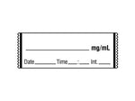 Shamrock Labels Anesthesia Drug Labels with Date / Time / Initial SA-3219-DTI - - MDL-SHMSA3219DTI