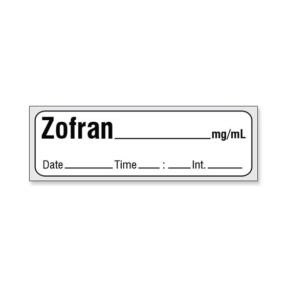 Shamrock Labels Anesthesia Drug Labels with Date / Time / Initial SA-3241-DTI-PRE - 33.0 Each - MDL-SHMSA3241DTPR