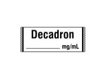 Shamrock Labels Anesthesia Drug Labels with Date / Time / Initial SA-326 - - MDL-SHMSA326