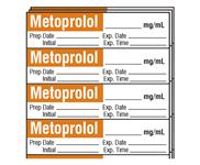 Shamrock Labels Anesthesia Drug Labels with Date / Time / Initial SA-336-EXP-PK - 250.0 Each - MDL-SHMSA336EXPPK