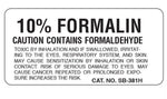 Shamrock Labels Shamrock Pathology Specimen Storage Caution Labels SB-381H - 500.0 Each - MDL-SHMSB381H