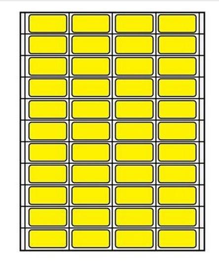 Shamrock Labels Shamrock Piggyback Laser Printer Labels MSL-4FLAT-PB-2 - 5000.0 Each - MDL-SHMSL4FLATPB2