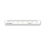 Shamrock Labels Labels: Metric Measure Label for Medical Photography, 3/8" x 3" SMS-3 -