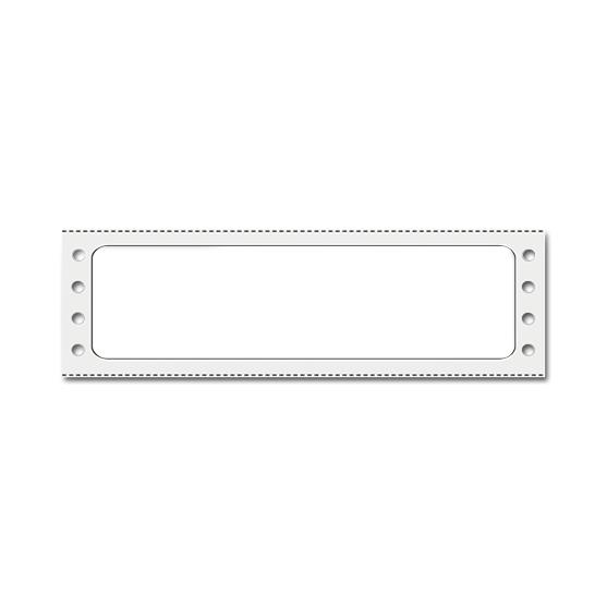 Pinfed Printer Labels for General Purpose Applications - SNO-33 - 5000 Each - MDL-SHMSNO33