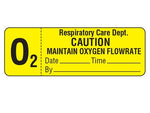 Shamrock Labels Shamrock Respiratory and Oxygen Therapy Labels SRT-64 - - MDL-SHMSRT64
