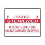 Shamrock Labels Monarch Labeling Gun Single-Ply Sterilization Labels SSL-PFL-6483 - 8.0 Roll