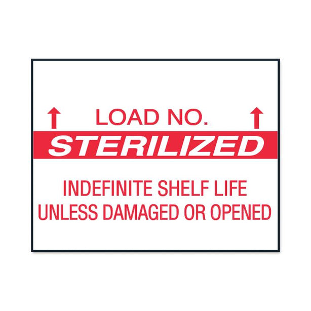 Shamrock Labels Monarch Labeling Gun Single-Ply Sterilization Labels SSL-PFL-6483 - 8.0 Roll