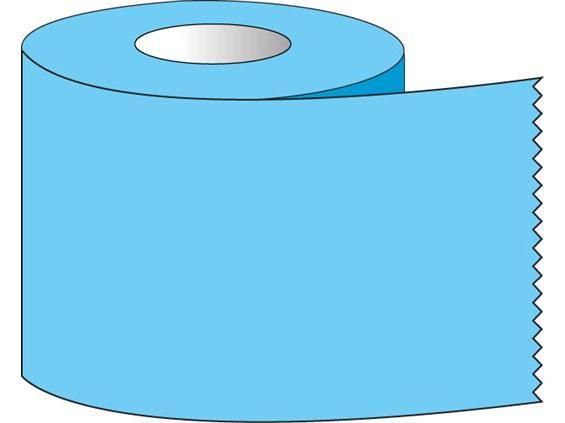Shamrock Labels Shamrock Color-Coded Multipurpose Labeling Tapes ST-10-6 - 1.0 Each