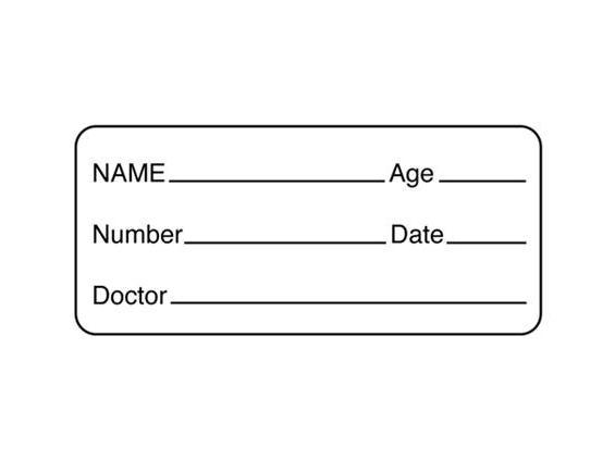 Shamrock Labels Shamrock Pathology Specimen Labels UPCR-6052 - 500.0 Each