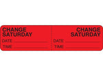 Shamrock Labels Shamrock Daily Intravenous Tubing Change Labels PA-15-S -