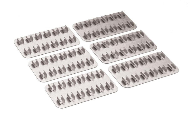 Clip Plate for 12 Tubes, 10 to 13 mm, Rotators/Rockers - SI-1120 - 6 Each