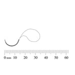 S Jackson Inc Looped Cable Sutures RJH-40 - 12.0 Each - MDL-SJARJH40