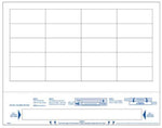 PDC Confident Direct Thermal Patient ID Wristband, White Laser, 8.5" x 11" - WBW61 - 1000 Each
