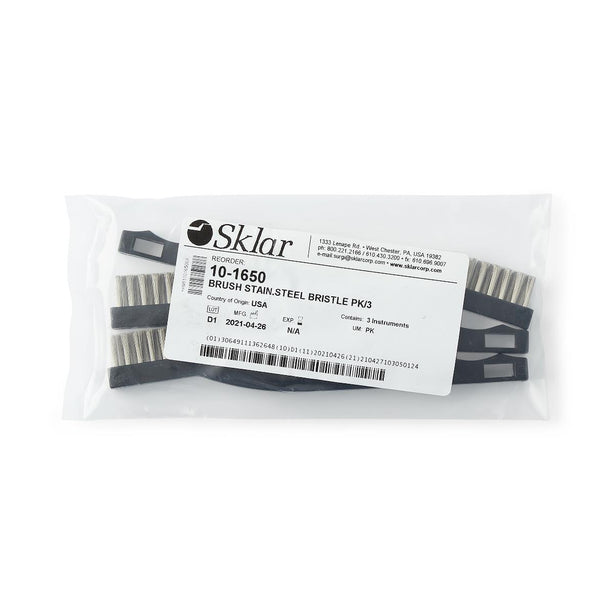 Sklar Sklar Instrument Cleaning Brushes 10-1650 - 3.0 Each