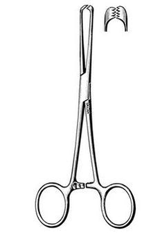 Sklar Allis Tissue Grasping Forceps with Finger Rings 18-2140 - 1.0 Each - MDL-SKA182140
