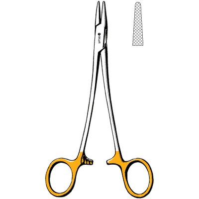 Sklar Sklargrip Mayo-Hegar Needle Holder - 21-2480 - 1 Each - MDL-SKA212480