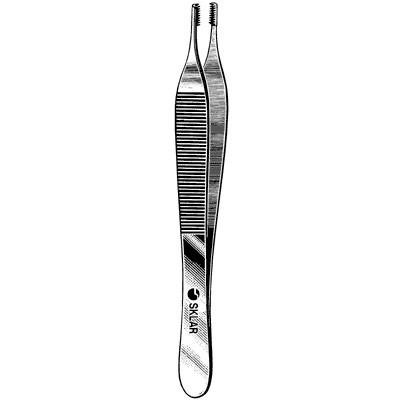 Sklar Sklarlite Extra-Delicate Adson-Brown Tissue Forceps - 23-2608 - 1 Each - MDL-SKA232608
