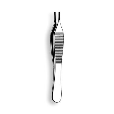 Sklar Adson Smooth Dressing Forceps - 50-3044 - 1 Each - MDL-SKA503044