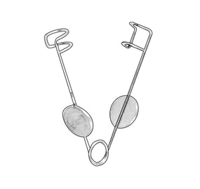 SKLAR Sklar Alfonso Eye Speculum 65-1538 1 Each-MDL-SKA651538