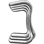 Sklar Sklar Sims Vaginal Retractor #3 90-3152 - 1.0 Each - MDL-SKA903152