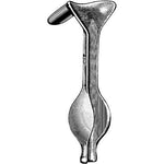 Sklar Auvard Weighted Vaginal Speculum 90-3527 - 1.0 Each - MDL-SKA903527