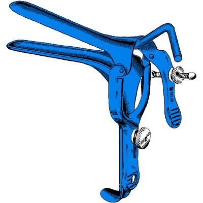 Sklar Blue Pederson Vaginal Speculum by - 91-5046 - 1 Each - MDL-SKA915046