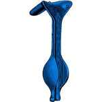 Sklar Sklar Blue Auvard Weighted Vaginal Speculum 91-5122 - 1.0 Each - MDL-SKA915122