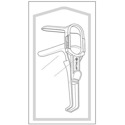 SklarSpec Disposable Graves Vaginal Speculum - 96-1867 - 100 Each - MDL-SKA961867