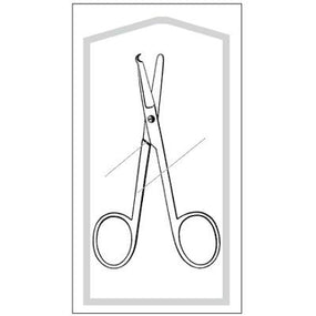 Sklar Sklar Econo Littauer Suture Scissors 96-2513 - 25.0 Each - MDL-SKA962513