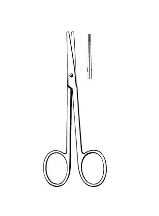 Sklar Sklar Econo Sterile Strabismus Scissors 96-2540 - 50.0 Each