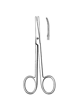 Sklar Sklar Econo Sterile Strabismus Scissors 96-2541 - 50.0 Each