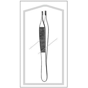 Sklar Sklar Econo Sterile Adson Brown Tissue Forceps - SKA962559