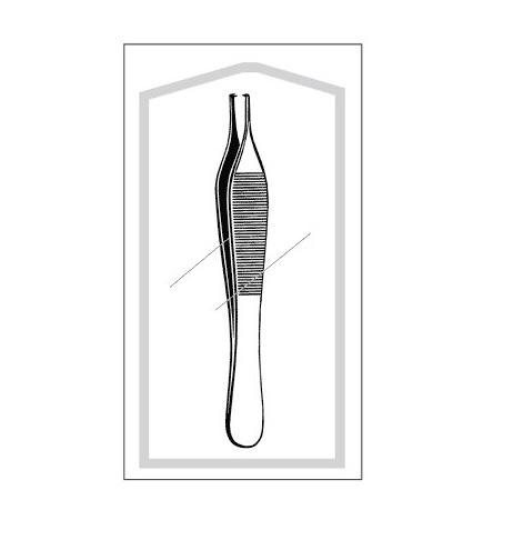 Sklar Sklar Merit Sterile Adson Tissue Forceps 96-2572M 50.0 Each-MDL-SKA962572M