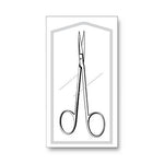 Sklar Merit Sterile Iris Scissors - 96-2651 - 100 Each - MDL-SKA962651