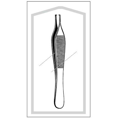 Sklar Sklar Econo Sterile Adson Forceps 96-2656 - 100.0 Each - MDL-SKA962656