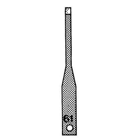 Sklar Sklar Miniature Edge Scalpel Blades 97-1822 - 25.0 Each